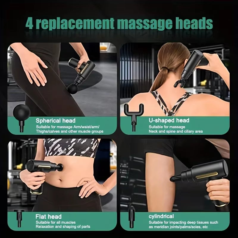 πͺ Fascial Muscle Massage Gun β Deep Relief, Anytime You Need It