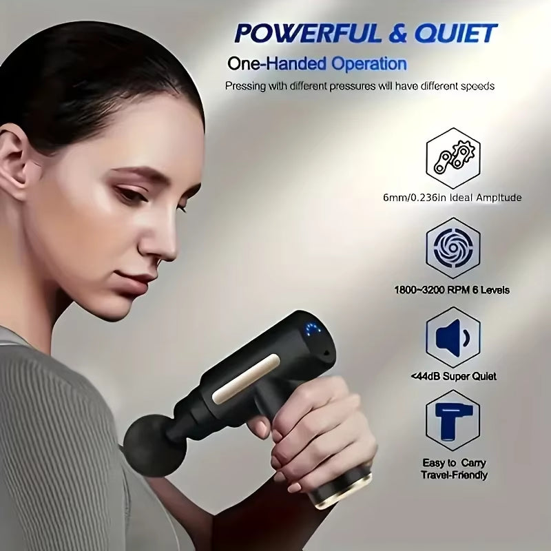 πͺ Fascial Muscle Massage Gun β Deep Relief, Anytime You Need It