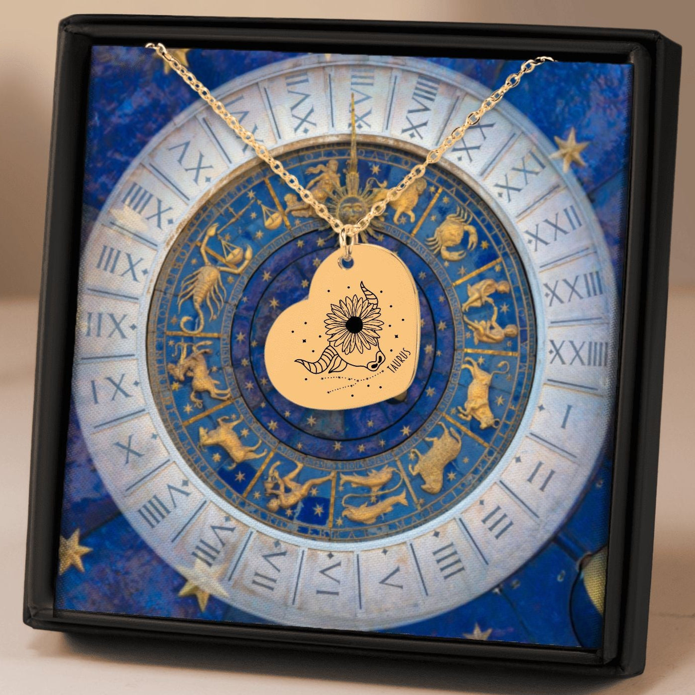 Celestial Zodiac Necklace – A Timeless Cosmic Keepsake