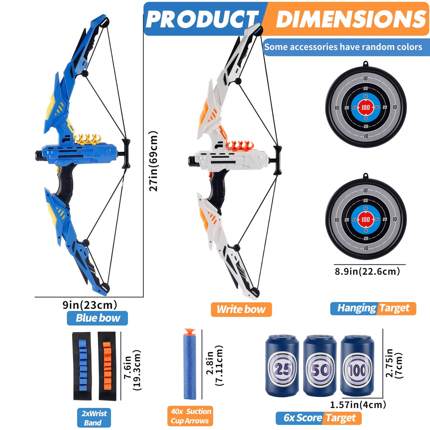 🎯 Kids LED Archery Toy Set – Safe Fun for All Seasons!
