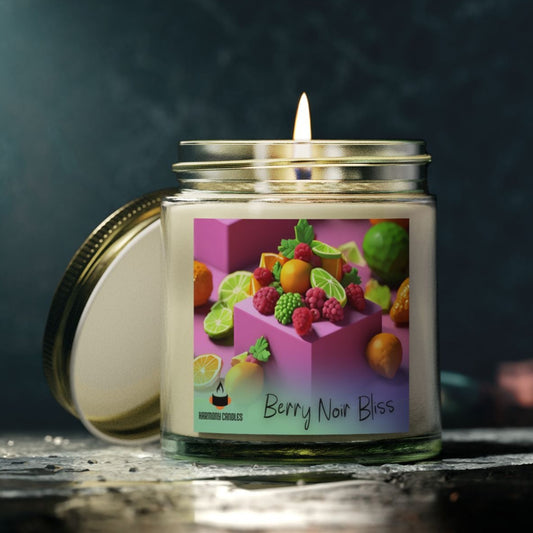 Berry Noir Bliss, Coconut Apricot Wax (4oz, 9oz)