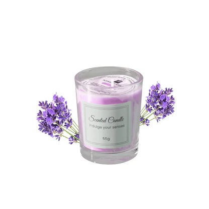 Aromatherapy Candle Gift Set – Handmade Soy Wax in Elegant Glass Jars