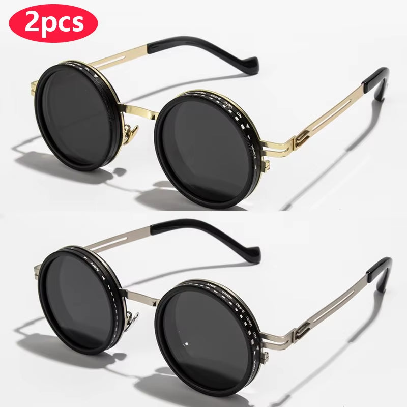 🕶️ Adjustable ND9 Dimming Sunglasses – Ultimate Clarity & Control for Every Adventure