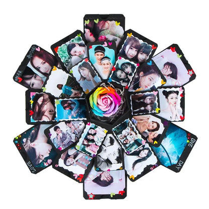DIY Surprise Explosion Box – Personalized Photo Album Gift for Birthdays, Anniversaries & Special Moments
