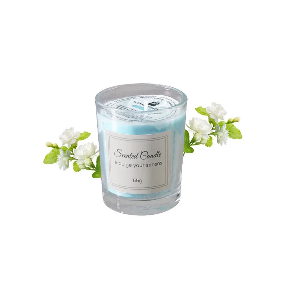 Aromatherapy Candle Gift Set – Handmade Soy Wax in Elegant Glass Jars