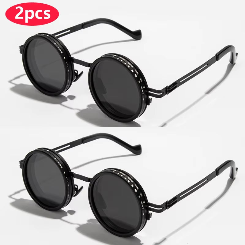 🕶️ Adjustable ND9 Dimming Sunglasses – Ultimate Clarity & Control for Every Adventure