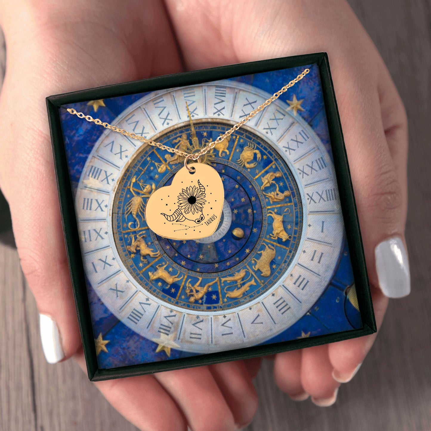 Celestial Zodiac Necklace – A Timeless Cosmic Keepsake