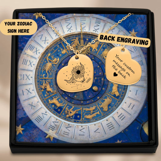Celestial Zodiac Necklace – A Timeless Cosmic Keepsake