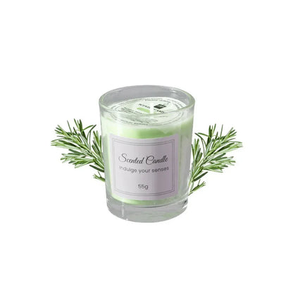 Aromatherapy Candle Gift Set – Handmade Soy Wax in Elegant Glass Jars