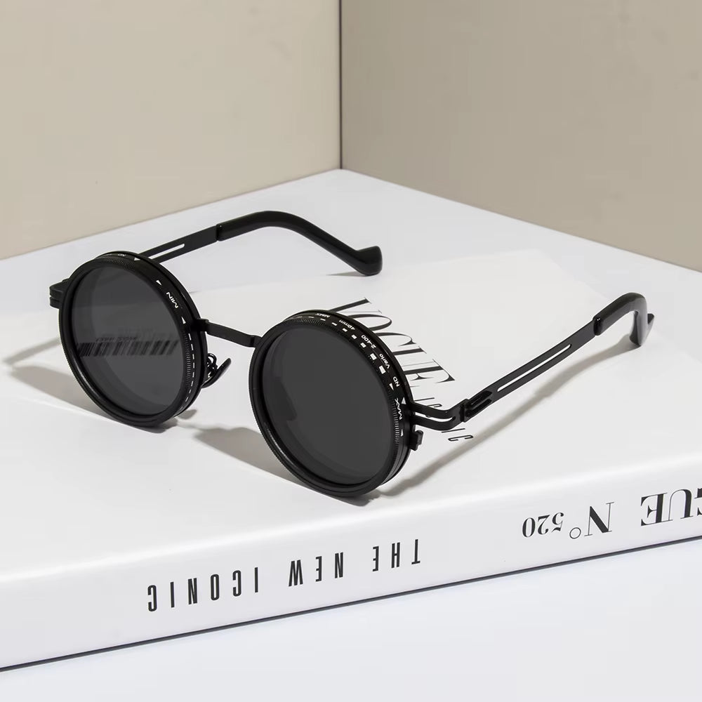 🕶️ Adjustable ND9 Dimming Sunglasses – Ultimate Clarity & Control for Every Adventure